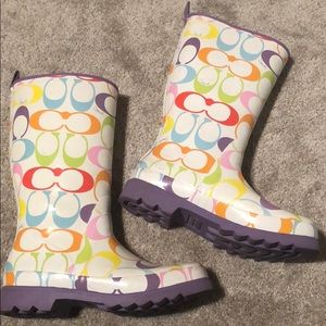 Coach Rain Boots